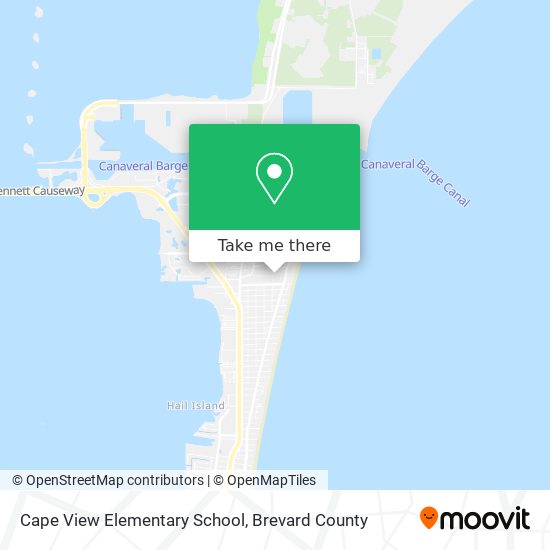 Cape View Elementary School map