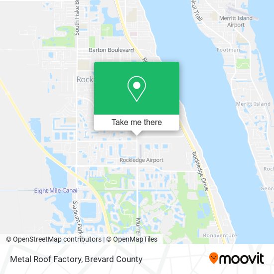 Metal Roof Factory map