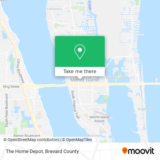 Mapa de The Home Depot