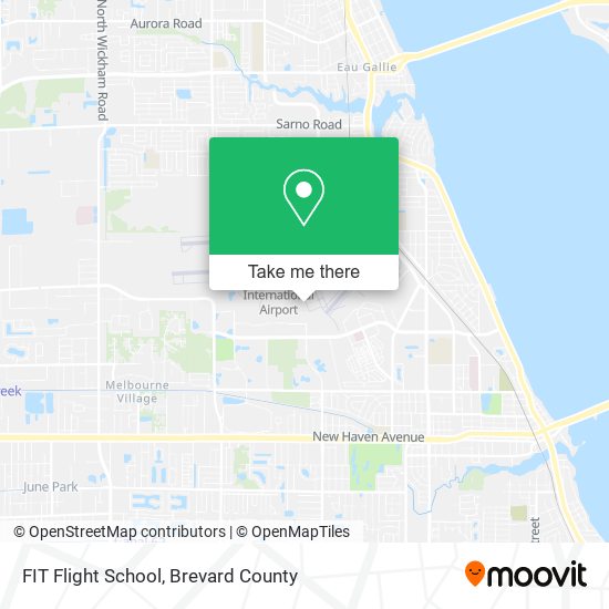 FIT Flight School map