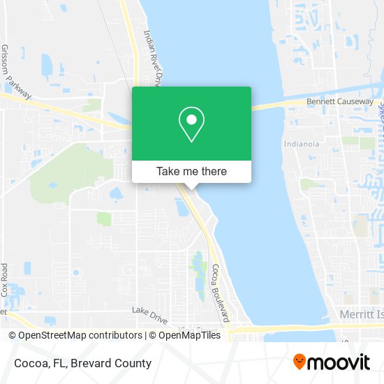 Mapa de Cocoa, FL