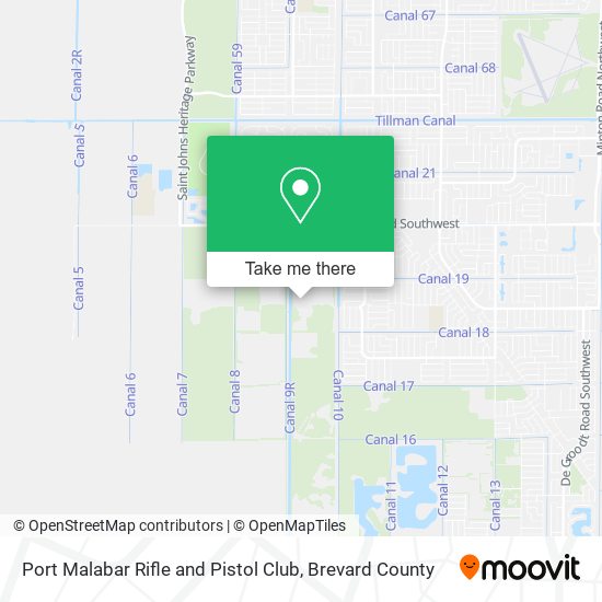 Port Malabar Rifle and Pistol Club map