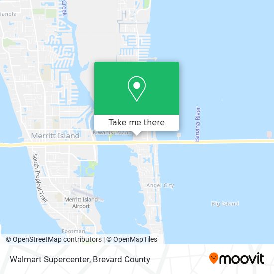 Walmart Supercenter map