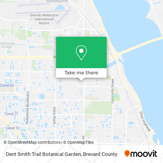 Dent Smith Trail Botanical Garden map