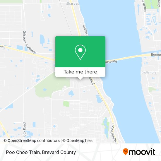 Poo Choo Train map