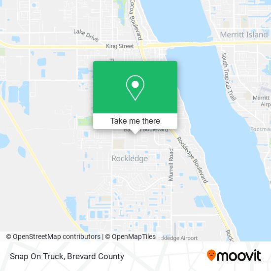 Snap On Truck map