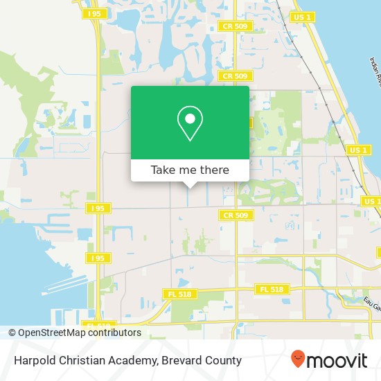 Mapa de Harpold Christian Academy