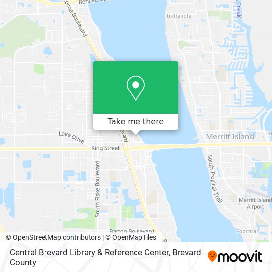 Mapa de Central Brevard Library & Reference Center