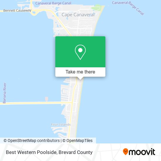 Mapa de Best Western Poolside