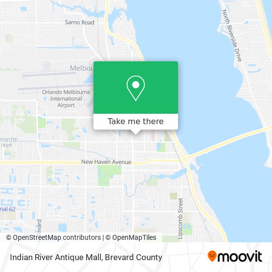 Indian River Antique Mall map