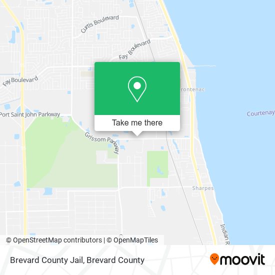 Brevard County Jail map
