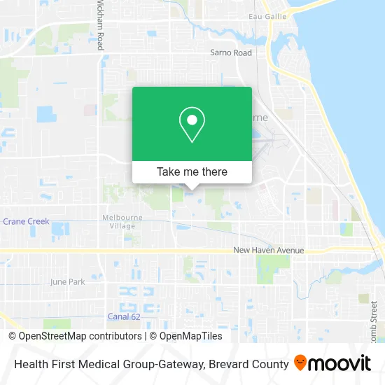 Health First Medical Group-Gateway map