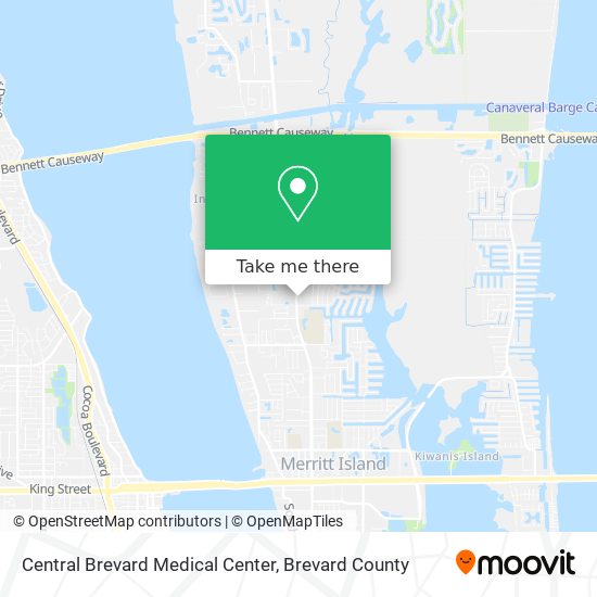 Central Brevard Medical Center map