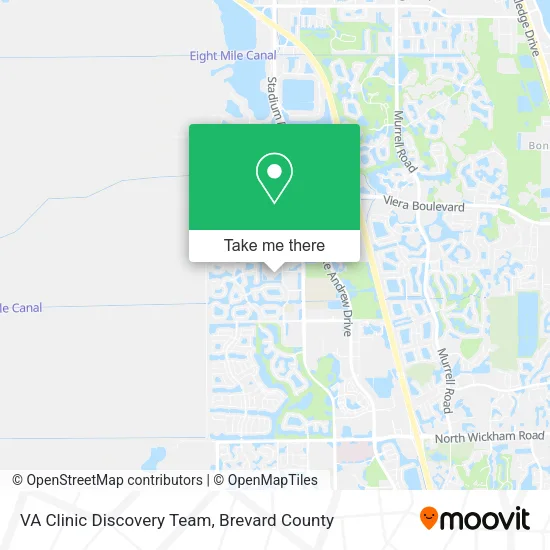 VA Clinic Discovery Team map
