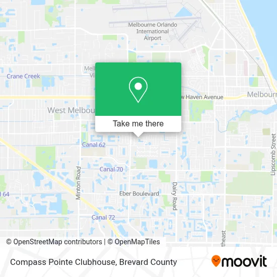 Compass Pointe Clubhouse map