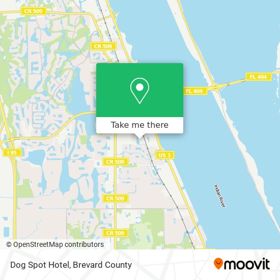 Mapa de Dog Spot Hotel