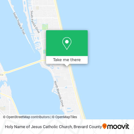 Holy Name of Jesus Catholic Church map