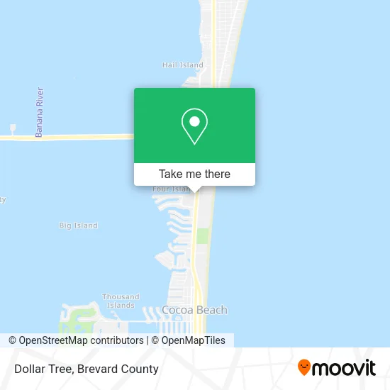 Mapa de Dollar Tree