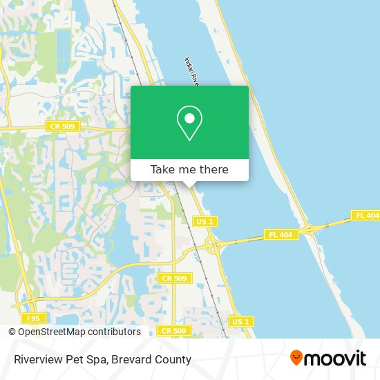 Riverview Pet Spa map