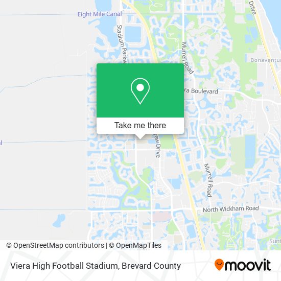 Mapa de Viera High Football Stadium