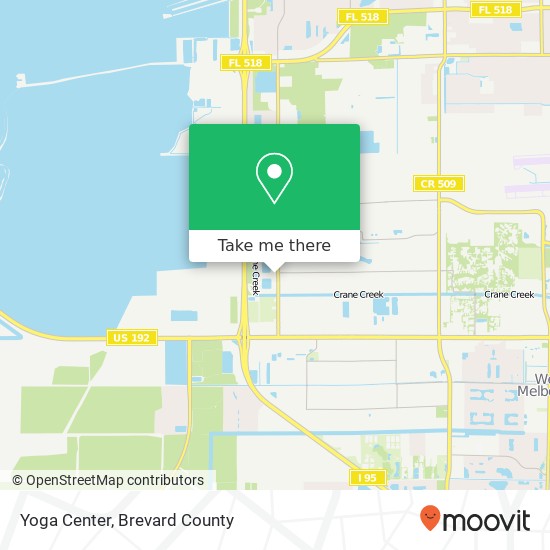 Yoga Center map