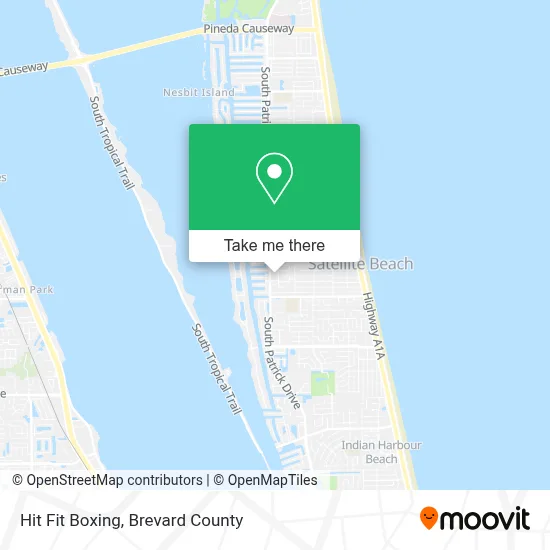 Hit Fit Boxing map