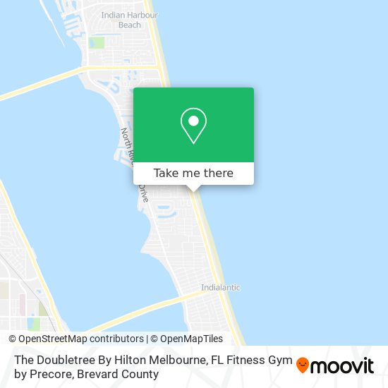 The Doubletree By Hilton Melbourne, FL Fitness Gym by Precore map