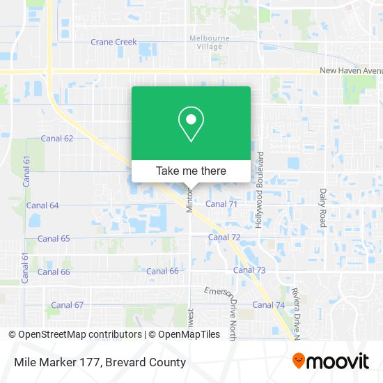 Mapa de Mile Marker 177