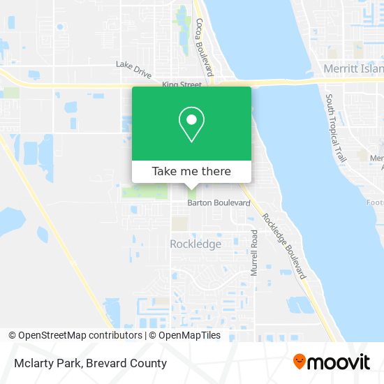 Mapa de Mclarty Park