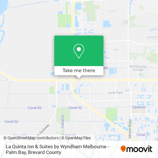 La Quinta Inn & Suites by Wyndham Melbourne - Palm Bay map