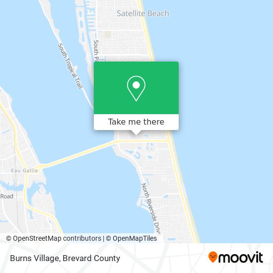 Burns Village map