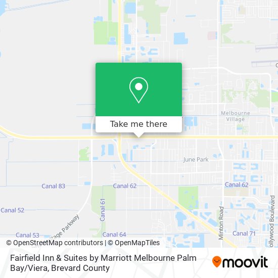 Fairfield Inn & Suites by Marriott Melbourne Palm Bay / Viera map