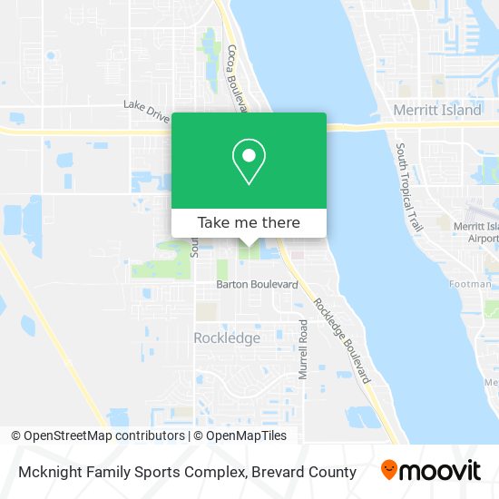 Mapa de Mcknight Family Sports Complex