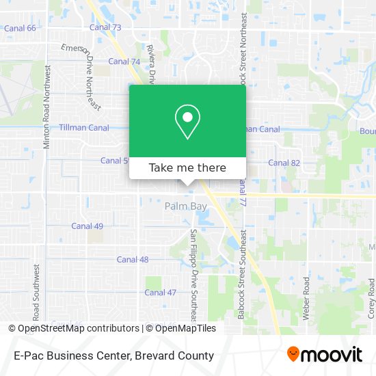 Mapa de E-Pac Business Center