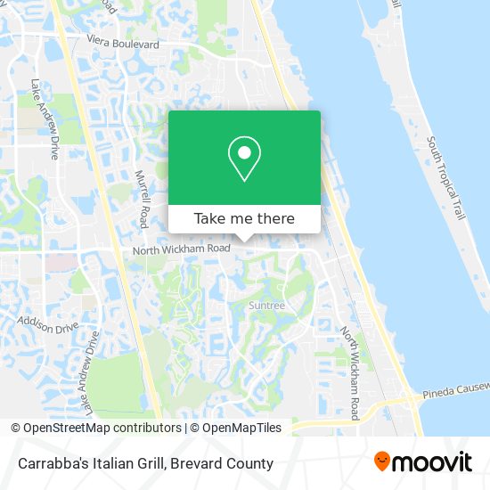 Mapa de Carrabba's Italian Grill