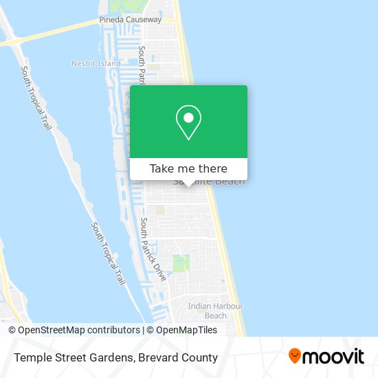 Temple Street Gardens map