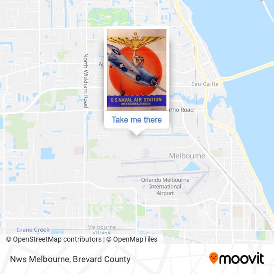 Mapa de Nws Melbourne