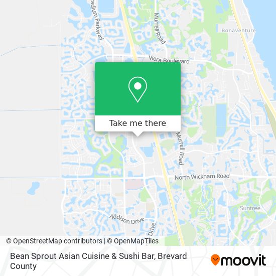 Bean Sprout Asian Cuisine & Sushi Bar map