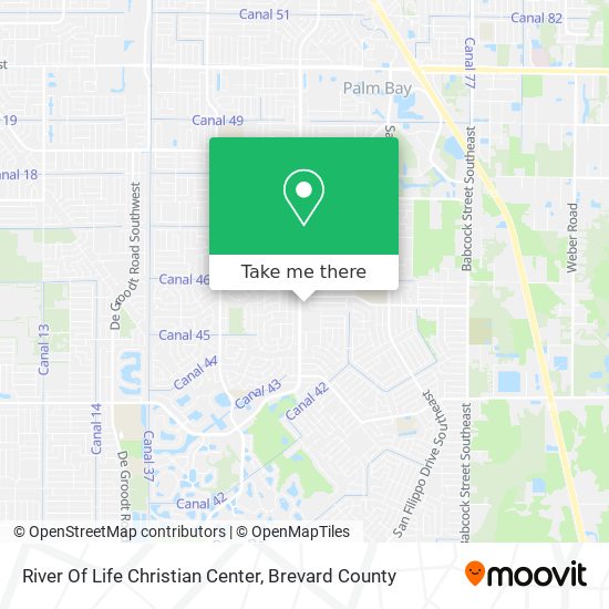 River Of Life Christian Center map