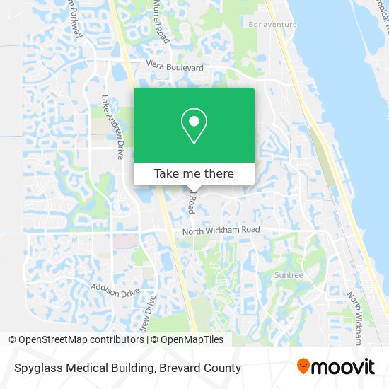 Mapa de Spyglass Medical Building