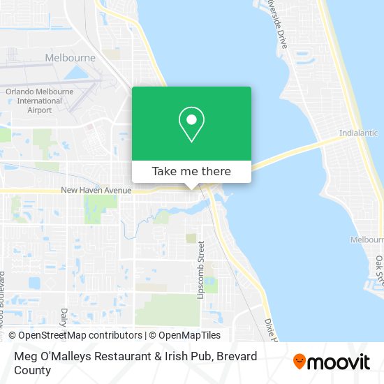 Meg O'Malleys Restaurant & Irish Pub map