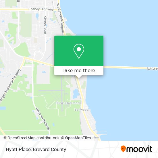 Hyatt Place map