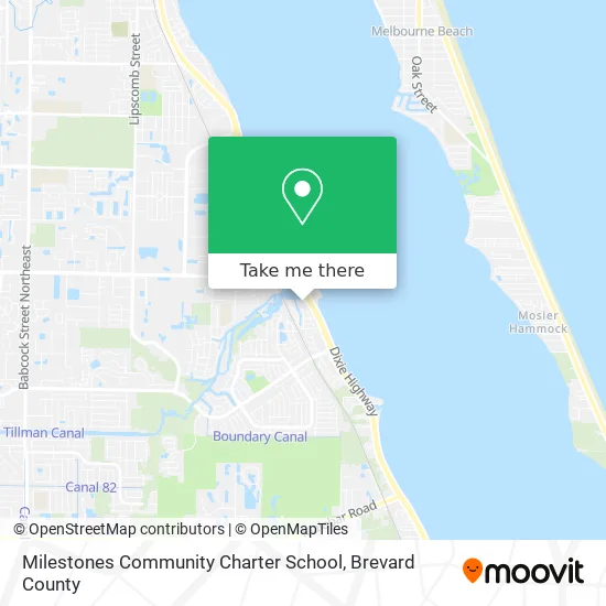 Milestones Community Charter School map