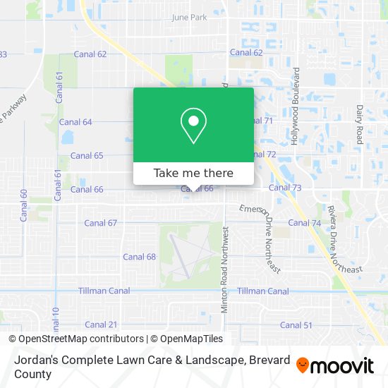 Jordan's Complete Lawn Care & Landscape map