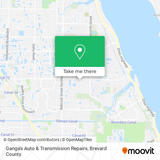 Ganga's Auto & Transmission Repairs map