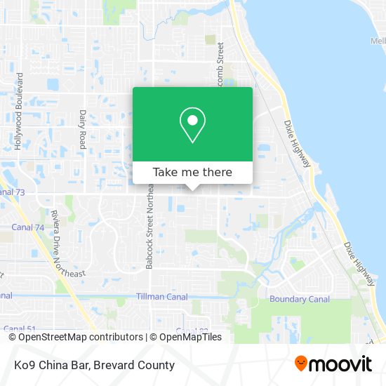Ko9 China Bar map
