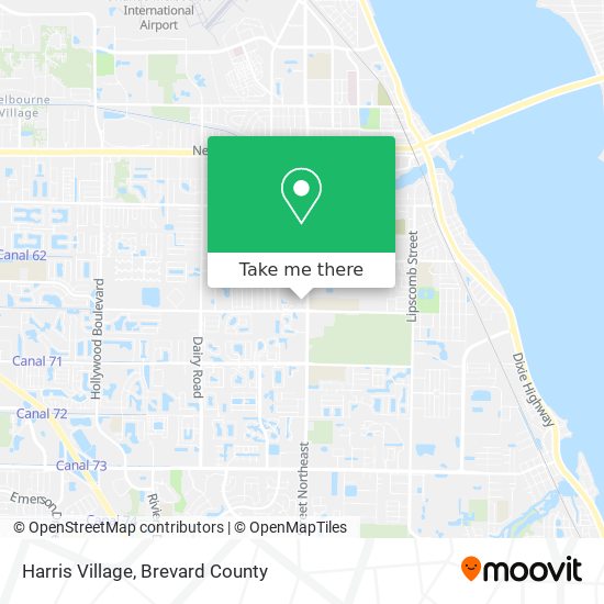 Harris Village map
