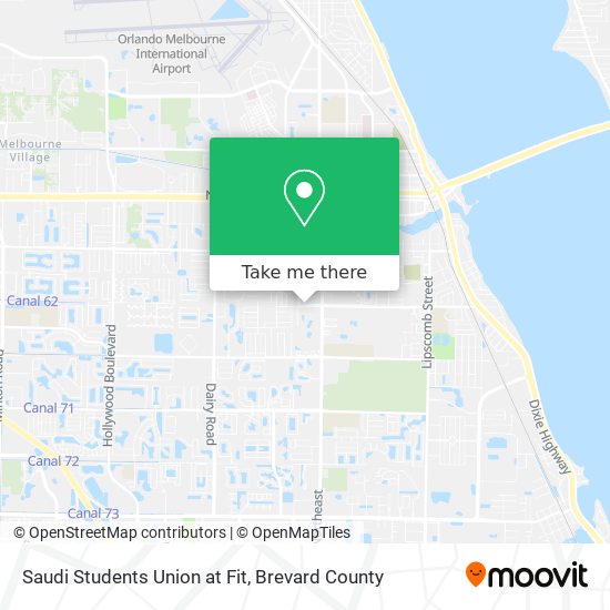 Saudi Students Union at Fit map