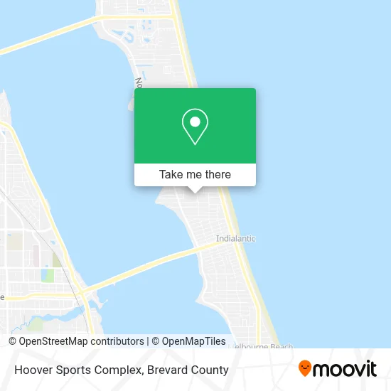 Hoover Sports Complex map