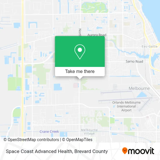Space Coast Advanced Health map
